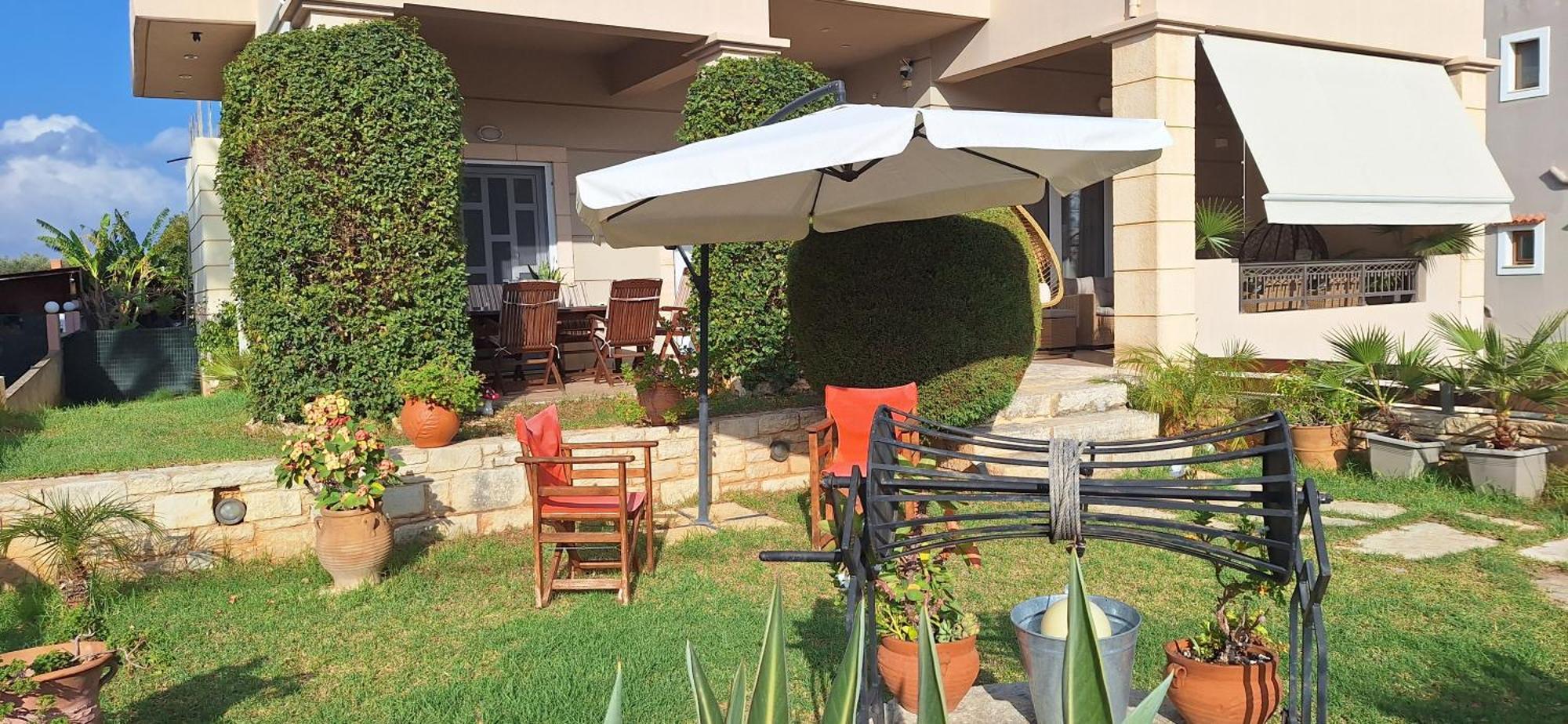 Modern Villa In Chania Perivólia Eksteriør bilde