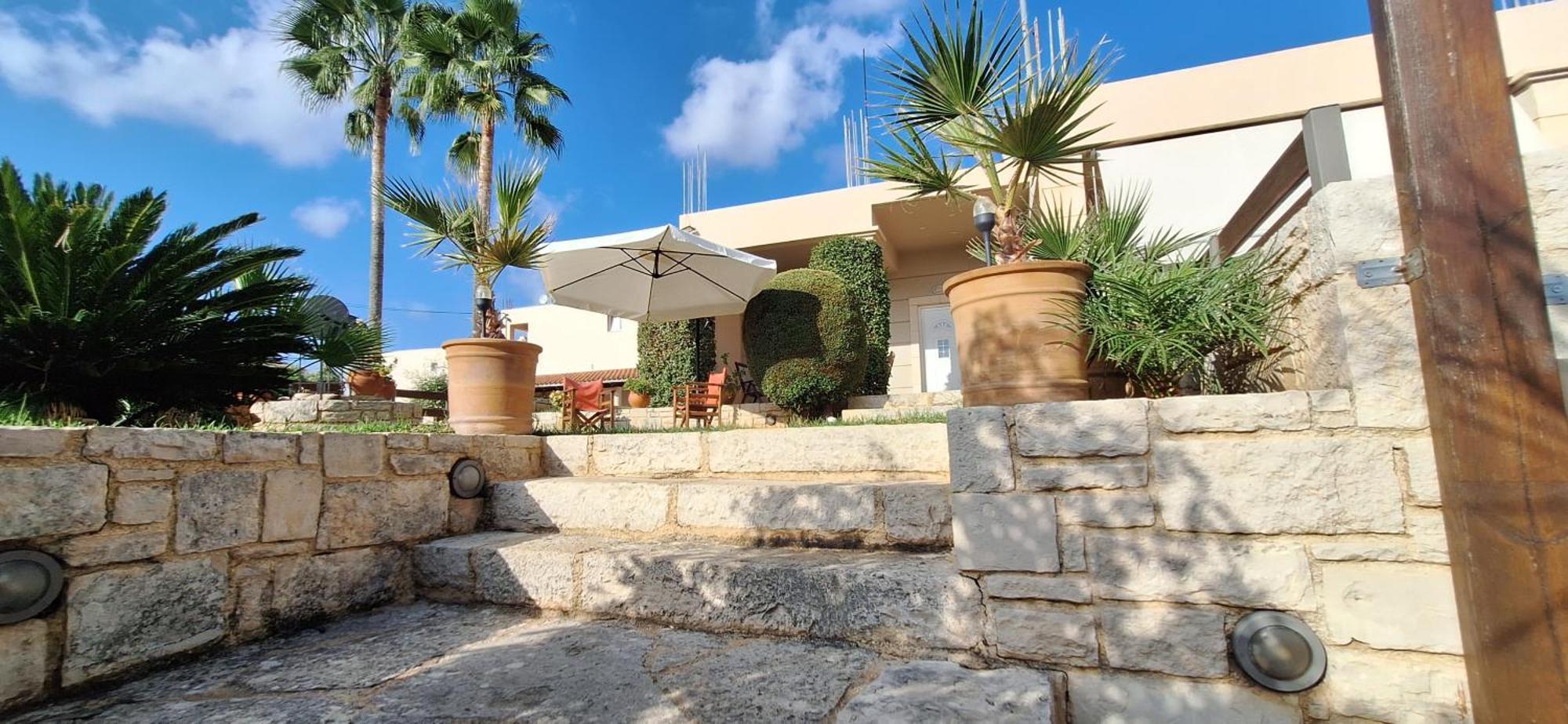 Modern Villa In Chania Perivólia Eksteriør bilde