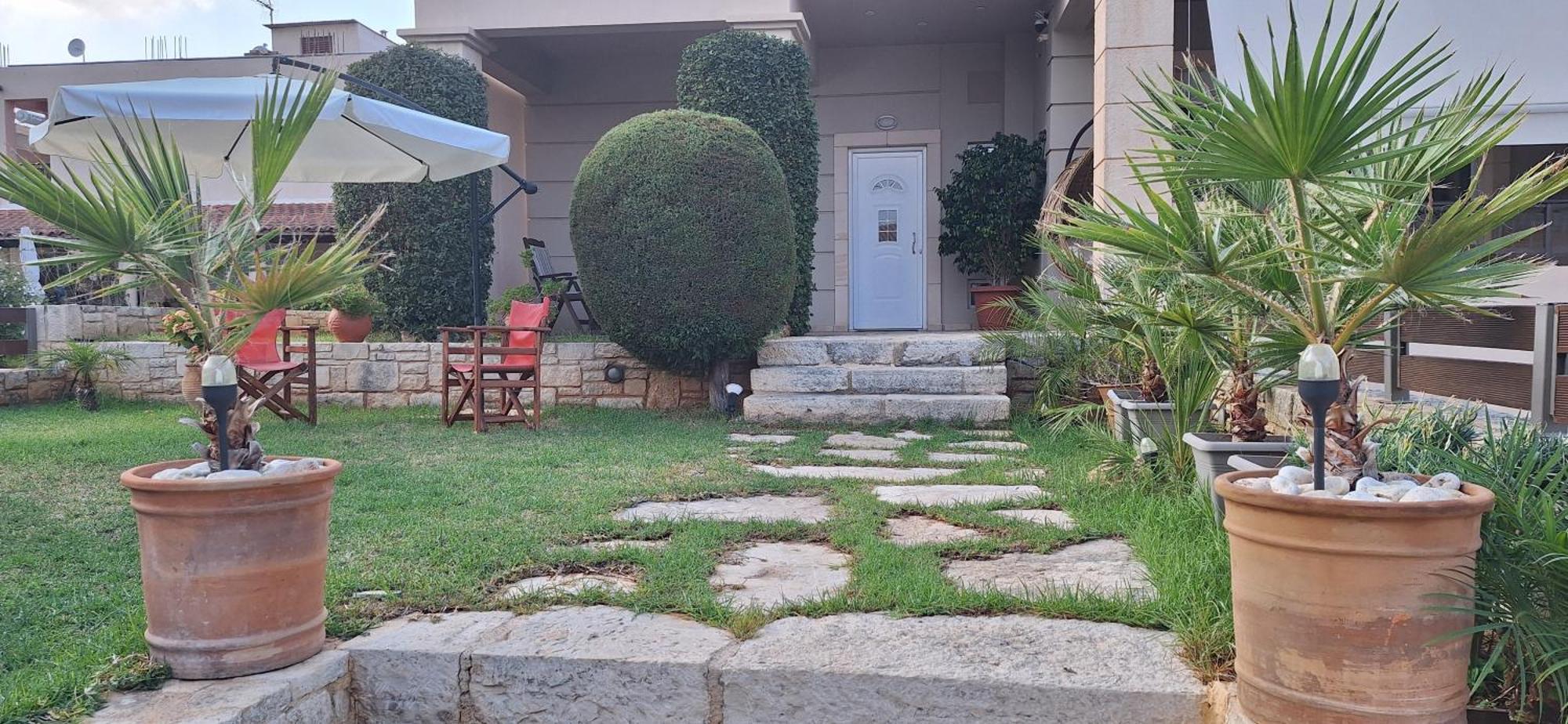 Modern Villa In Chania Perivólia Eksteriør bilde