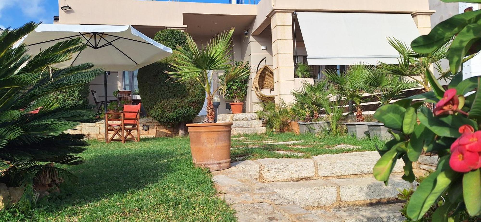 Modern Villa In Chania Perivólia Eksteriør bilde