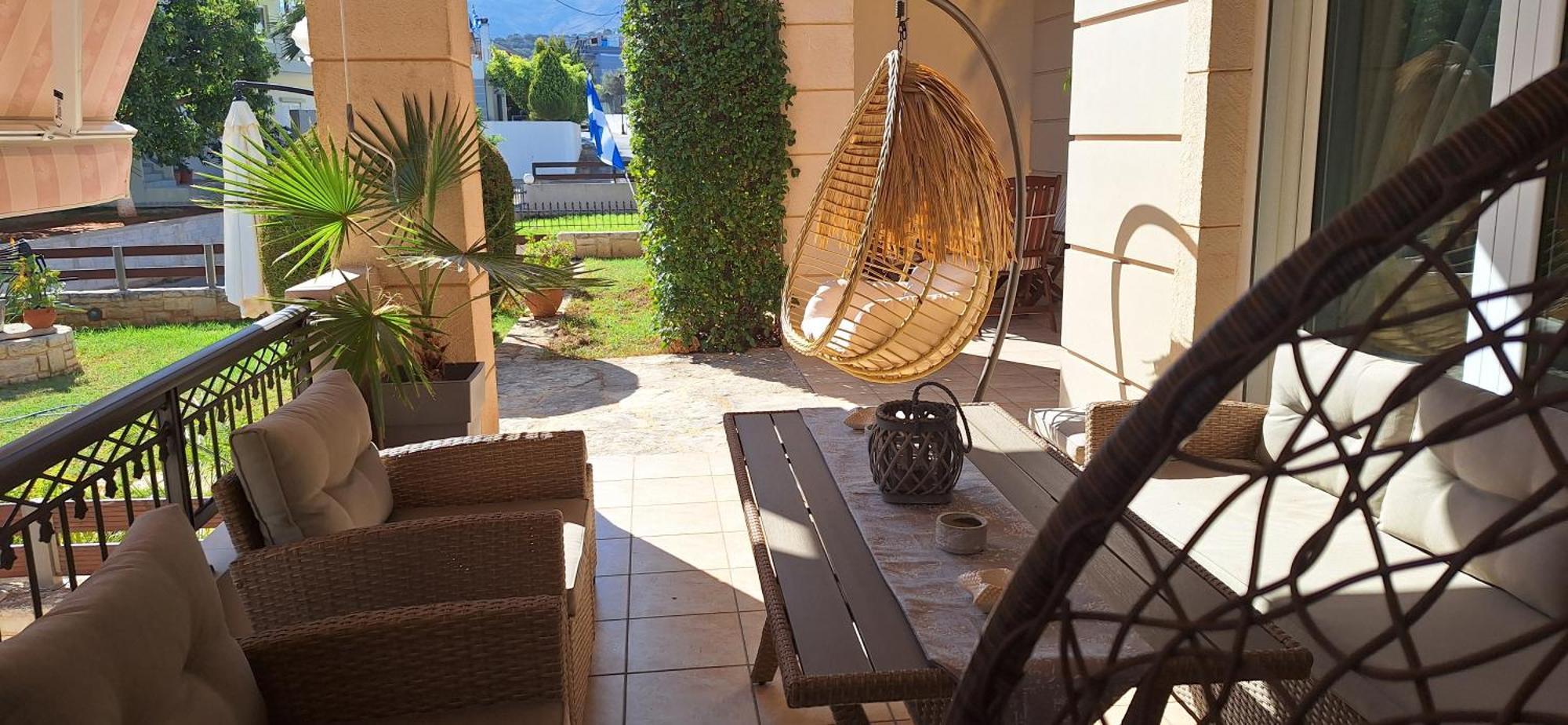 Modern Villa In Chania Perivólia Eksteriør bilde